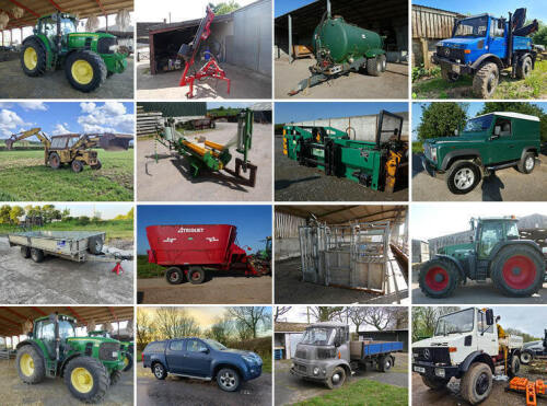 THE SOUTH WEST JUNE ONLINE TIMED AUCTION OF TRACTORS, VEHICLES & EXCAVATORS, FARM MACHINERY, LIVESTOCK & GENERAL EQUIPMENT