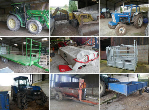DISPERSAL SALE OF 3 TRACTORS, DIGGER, TRAILERS, FARM MACHINERY, LIVESTOCK & GENRAL EQUIPMENT
