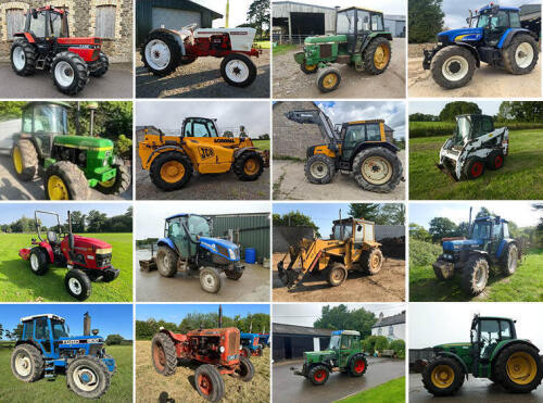 THE SOUTH WEST OCTOBER ONLINE TIMED AUCTION OF TRACTORS, VEHICLES, EXCAVATORS & DIGGER, FARM MACHINERY, LIVESTOCK & GENERAL EQUIPMENT