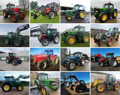 THE SOUTH WEST JANUARY ONLINE TIMED AUCTION OF TRACTORS, VEHICLES & EXCAVATORS, FARM MACHINERY, LIVESTOCK & GENERAL EQUIPMENT