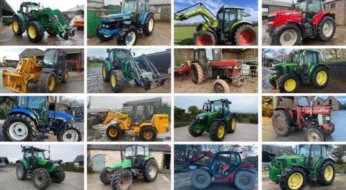 THE SOUTH WEST MARCH ONLINE TIMED AUCTION OF TRACTORS, VEHICLES & EXCAVATORS, FARM MACHINERY, LIVESTOCK & GENERAL EQUIPMENT