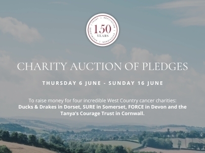 150TH ANNIVERSARY CHARITY AUCTION OF PLEDGES