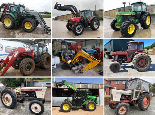 THE NOVEMBER ONLINE TIMED AUCTION OF TRACTORS, VEHICLES & EXCAVATORS, FARM MACHINERY, LIVESTOCK & GENERAL EQUIPMENT