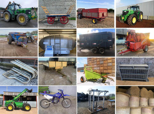 THE SOUTH WEST FEBRUARY ONLINE TIMED AUCTION OF TRACTORS, VEHICLES & EXCAVATORS, FARM MACHINERY, LIVESTOCK & GENERAL EQUIPMENT