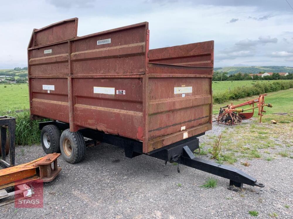 8 TON MARSHALL SILAGE TRAILER