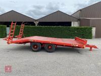 2007 HERBST 16' LOW LOADING TRAILER - 2