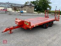 2007 HERBST 16' LOW LOADING TRAILER - 6