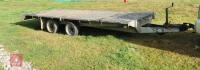 GRAHAM EDWARDS FLAT BED TRAILER