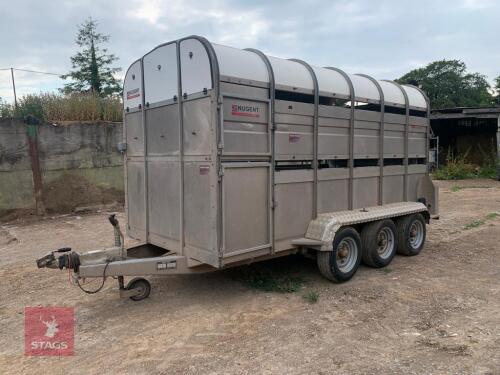 2010 NUGENT LS 12' TRI AXLE STOCK TRAILE