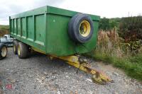 1986 NORTON 8T TWIN AXLE GRAIN TRAILER