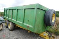 1986 NORTON 8T TWIN AXLE GRAIN TRAILER - 2