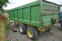 1986 NORTON 8T TWIN AXLE GRAIN TRAILER - 6