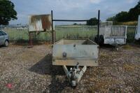 8' X 4' TWIN AXLE TRAILER - 7