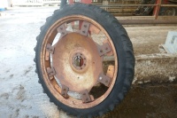 PAIR OF HD MF ROW CROP WHEELS - 7