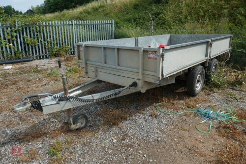 BUFFALO 12' X 6' FLAT BED TRAILER