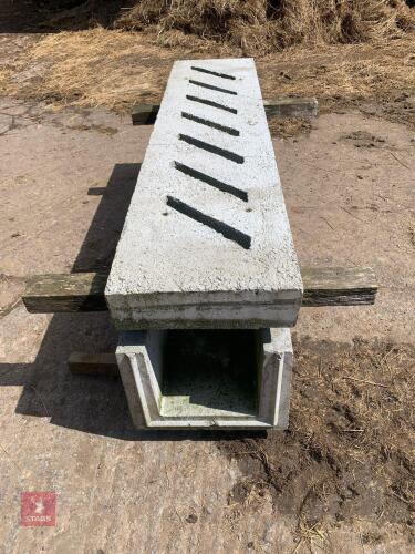 2 X 6'7" CONCRETE CHANNEL & DRAIN COVER