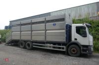 2010 VOLVO LORRY & LIVESTOCK CONTAINER - 2