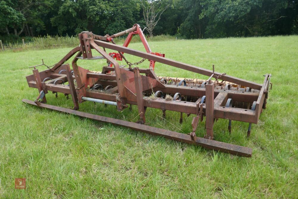 4 METRE CULTIVATOR C/W PACKER ROLLER