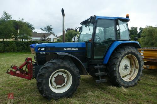 1996 FORD NEW HOLLAND 7840 4WD TRACTOR