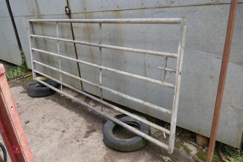 10' GALVANISED YARD GATE