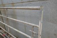 10' GALVANISED YARD GATE - 6