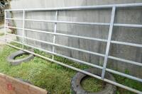 15' GALVANISED YARD GATE - 4