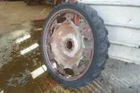 PAIR OF HD MF ROW CROP WHEELS - 10