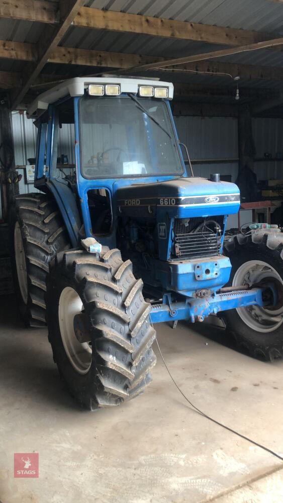 FORD 6610 4WD TRACTOR