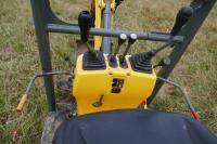 2015 WACKER NEUSON 0.8 TONNE MINI DIGGER - 8