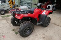 2021 HONDA TRX520 FM6 4X4 QUAD BIKE - 2