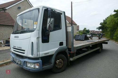 2005 IVECO EUROCARGO 75 E17 LORRY