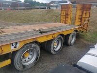 TRI-AXLE 28FT PLANT TRAILER - 6