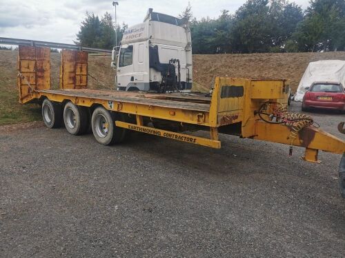 TRI-AXLE 28FT PLANT TRAILER