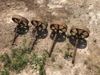 CAST IRON WHEELS