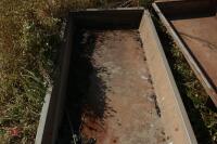 6M GALVANISED FEED TROUGH - 4