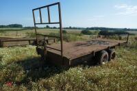 TWIN AXLE TEAGLE BALE TRAILER - 11