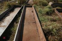 6M GALVANISED FEED TROUGH - 3