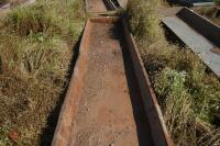 6M GALVANISED FEED TROUGH - 3