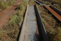 6M GALVANISED FEED TROUGH - 3