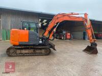 2015 HITACHI ZX85 8T DIGGER