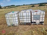 4 IBC TANKS & CAGES - 3