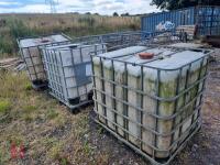 3 IBC TANKS & CAGES - 4