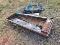 2.5M GALVANISED WALLOW DRINKER