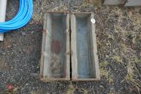 2 X 3' FEED TROUGHS - 3