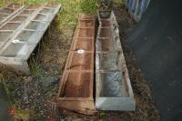 2 X 6' FEED TROUGHS - 4