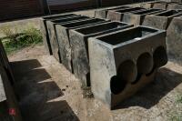 5 X 3' PLASTIC LIVESTOCK FEEDERS - 5