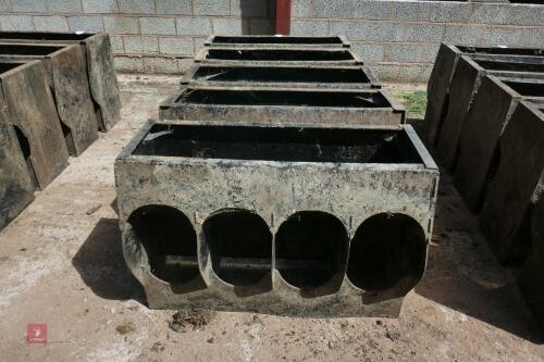 5 X 4' PLASTIC LIVESTOCK FEEDERS