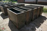 5 X 4' PLASTIC LIVESTOCK FEEDERS - 2