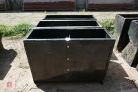 3 X 4' PLASTIC LIVESTOCK FEEDERS - 3