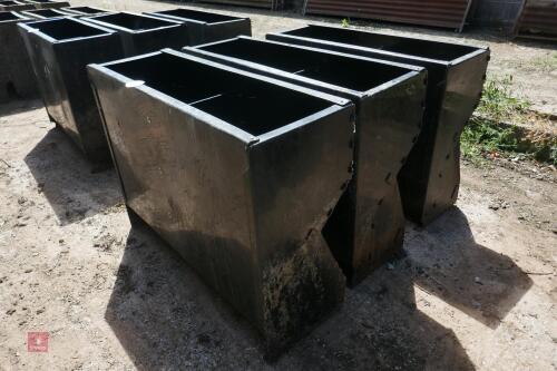 3 X 4' PLASTIC LIVESTOCK FEEDERS